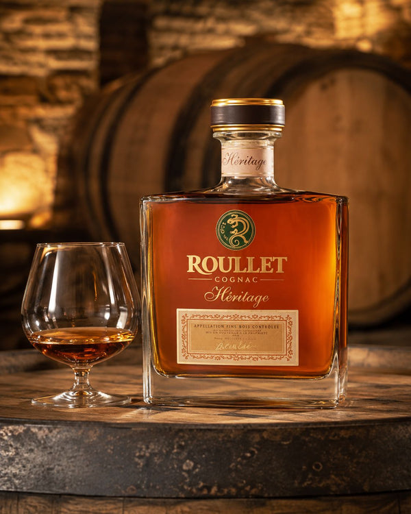 Paul Roullet, Roullet Cognac Fins Bois Héritage 40% - Bottle Hero