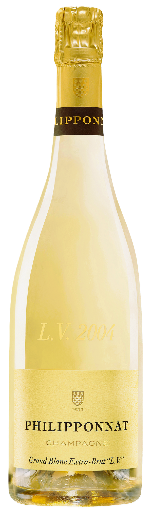Champagne Philipponnat, Champagne Grand Blanc Extra-Brut L.V., 2004 - Bottle Hero