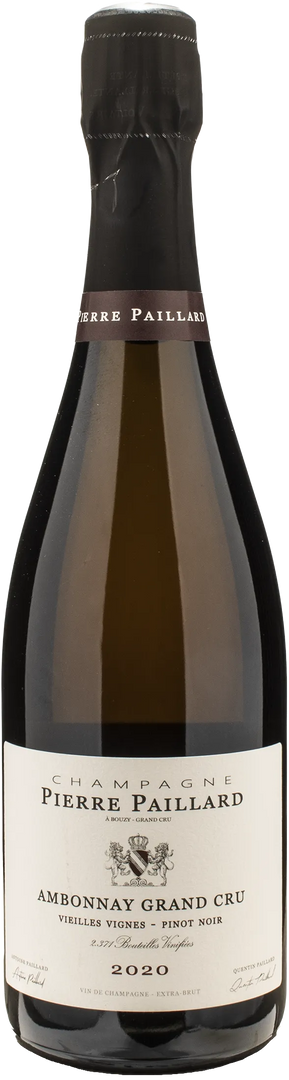 Pierre Paillard Champagne Grand Cru Ambonnay Pinot Noir Extra Brut Vieilles Vignes 2020