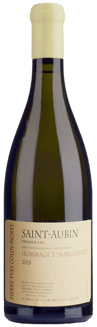 Domaine Pierre-Yves Colin-Morey, Saint-Aubin 1. Cru Hommage á Marguerite, 2018 - Bottle Hero