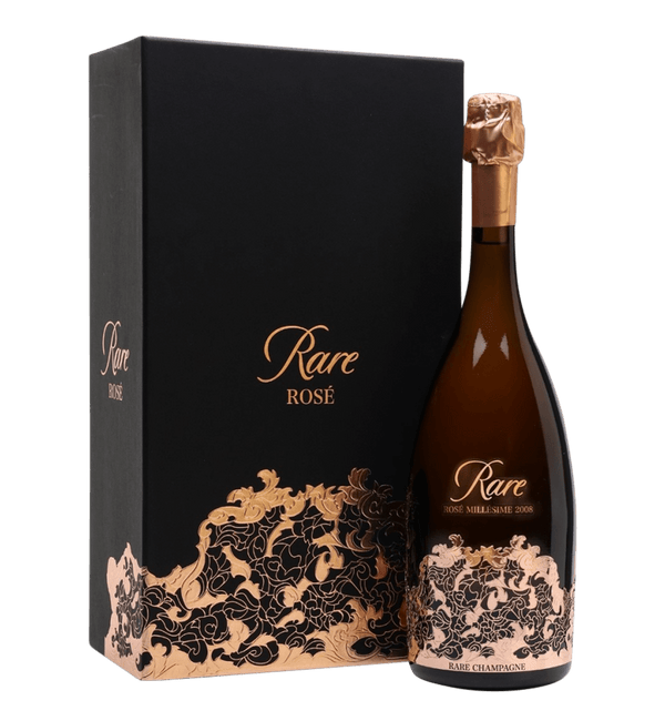 Piper-Heidsieck Cuvée Rare Brut Champagne Rosé 2008 i gaveæske - Bottle Hero