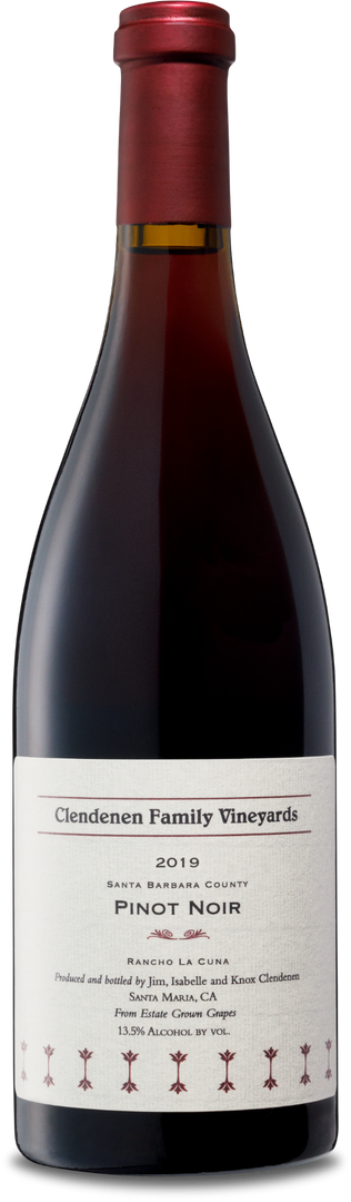 2019 Clendenen Family Vineyards Pinot Noir Rancho La Cuna - Bottle Hero