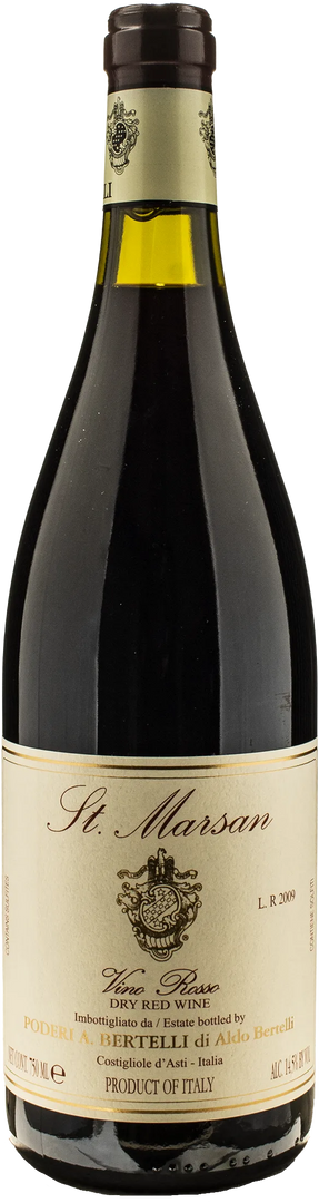 Poderi Bertelli Syrah St Marsan Rosso 2009