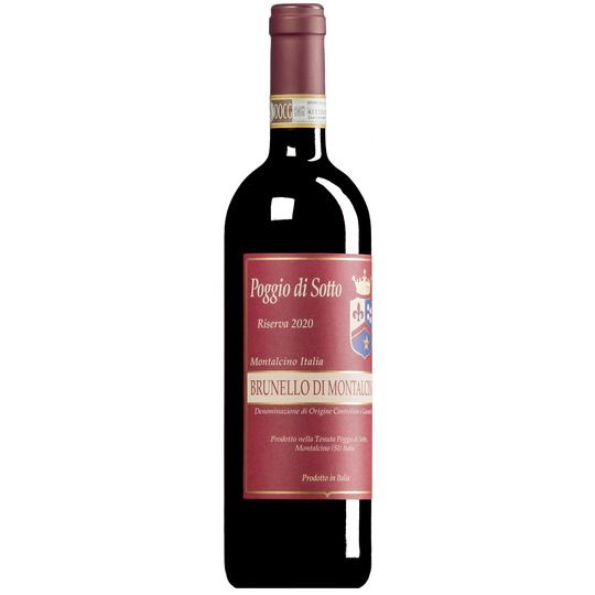 Poggio di Sotto, Brunello di Montalcino DOCG "Riserva" 2020 - Bottle Hero