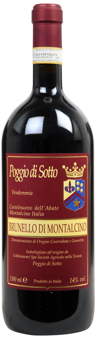 Poggio di Sotto, Brunello di Montalcino Magnum 150cl. - ØKO, 2020 - Bottle Hero