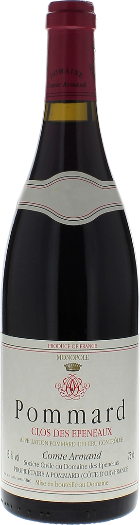 Pommard 1er Cru Clos Des Epeneaux Domaine Comtes Armand, 1990 - Bottle Hero