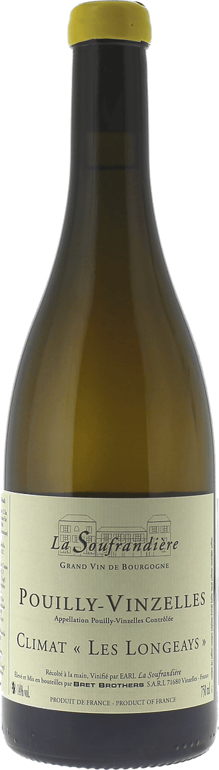 Pouilly Vinzelles Climat "les Longeays" La Soufrandière Domaine Bret Brothers, 2022 - Bottle Hero
