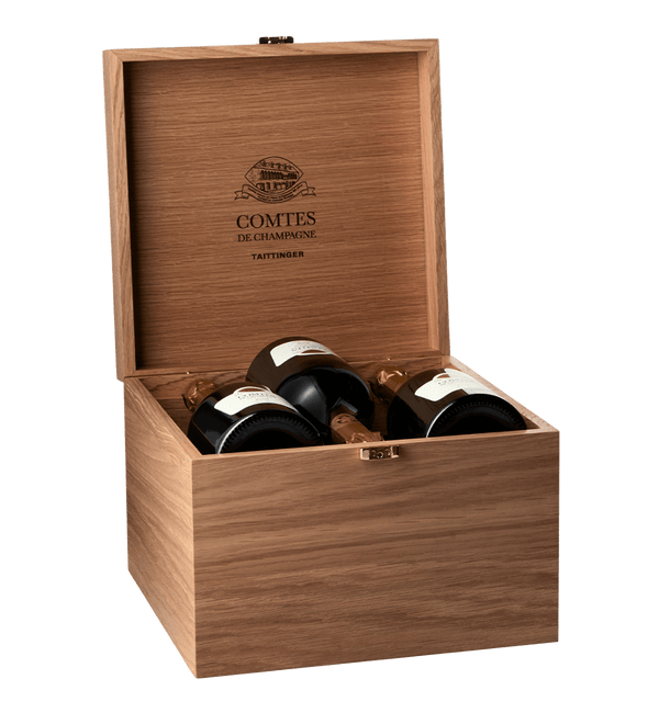 Taittinger Comtes de Champagne 2011 i Trækasse (6 fl.) - Bottle Hero