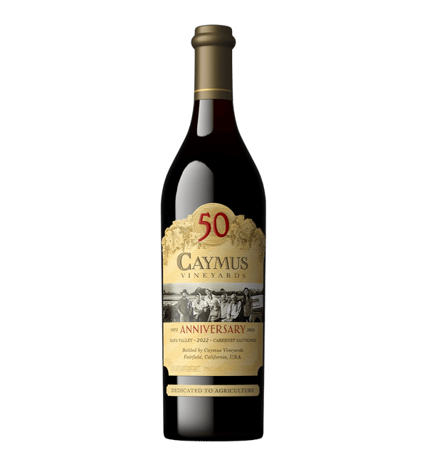 Caymus Cabernet Sauvignon Napa Valley 50th Anniversary 2022 - Bottle Hero