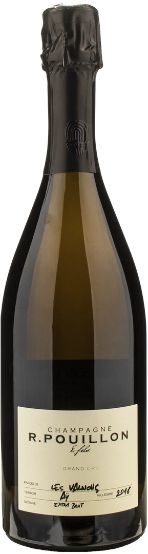 R. Pouillon Champagne Grand Cru Extra Brut Les Valnons 2018