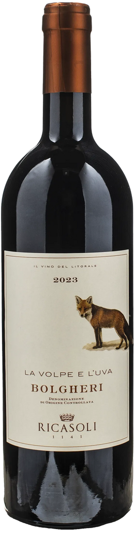 Ricasoli 1141 Bolgheri Rosso La Volpe e L'Uva 2023 - Bottle Hero