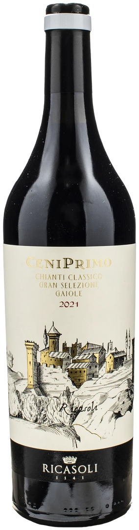 Ricasoli 1141 Ceniprimo Chianti Classico Gran Selezione Gaiole 2021 - Bottle Hero