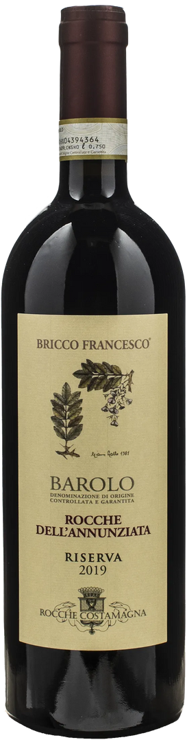 Rocche Costamagna Barolo Rocche dell'Annunziata Bricco Francesco Riserva 2019