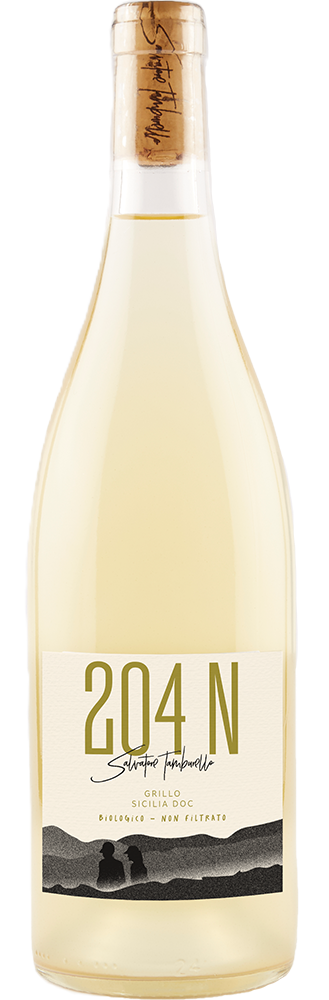 Salvatore Tamburello, Sicilia "204N" Grillo Non Filtrato ØKO, 2025 - Bottle Hero