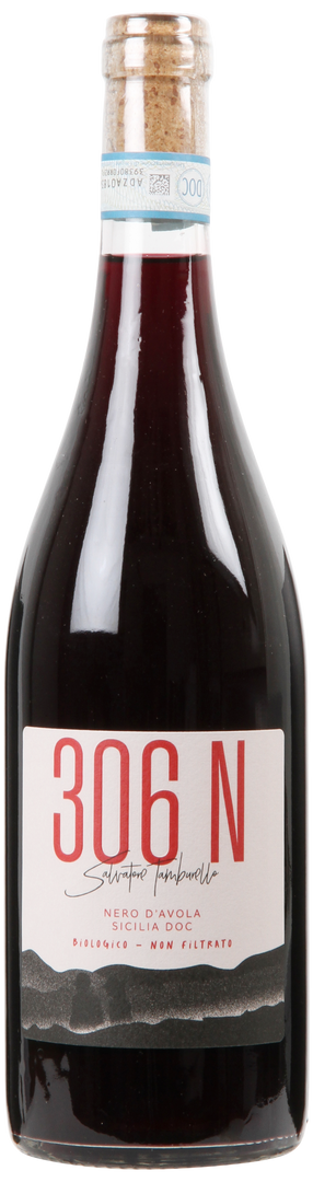 Salvatore Tamburello, Sicilia "306N" Nero d'Avola Non Filtrato ØKO, 2025 - Bottle Hero
