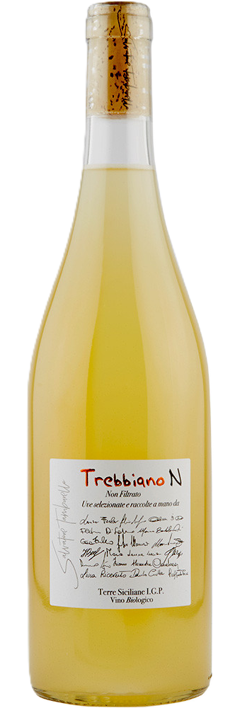 Salvatore Tamburello, Terre Siciliane "N" Trebbiano Non Filtrato ØKO, 2023 - Bottle Hero