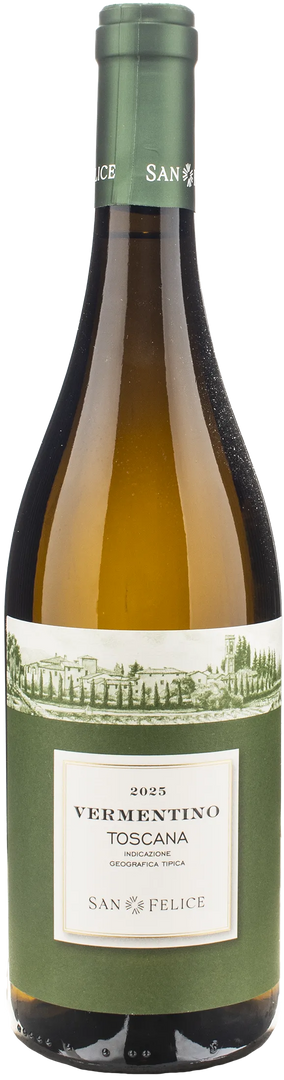 San Felice Vermentino 2025 - Bottle Hero