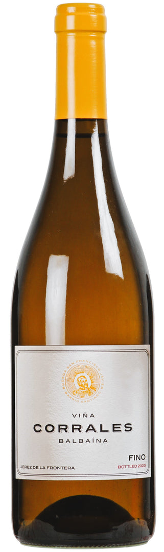Bodegas San Francisco Javier, Sherry Fino Corrales Pago Balbaína - Peter Sisseck, SACA 2024 - Bottle Hero