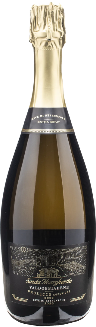 Santa Margherita Valdobbiadene Prosecco Superiore Rive di Refrontolo Extra Brut 2025 - Bottle Hero