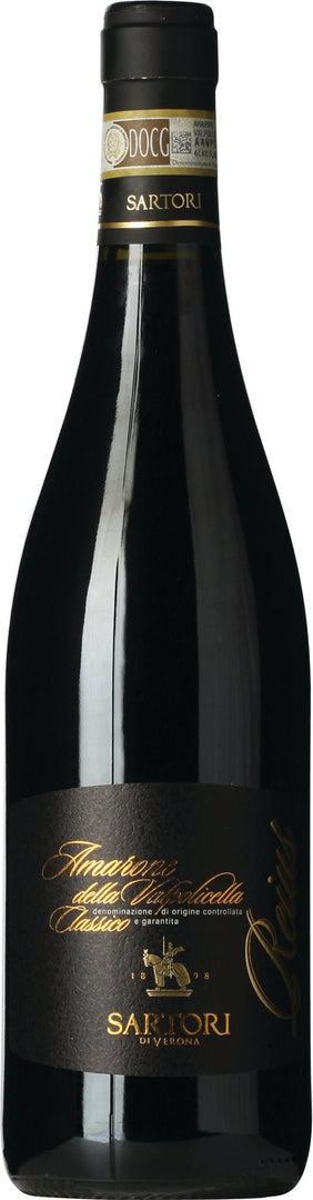 Sartori, Amarone della Valpolicella Classico, Reius, 2018 - Bottle Hero