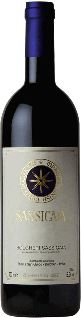 Sassicaia - Tenuta San Guido Bolgheri Italie, 2018 - Bottle Hero