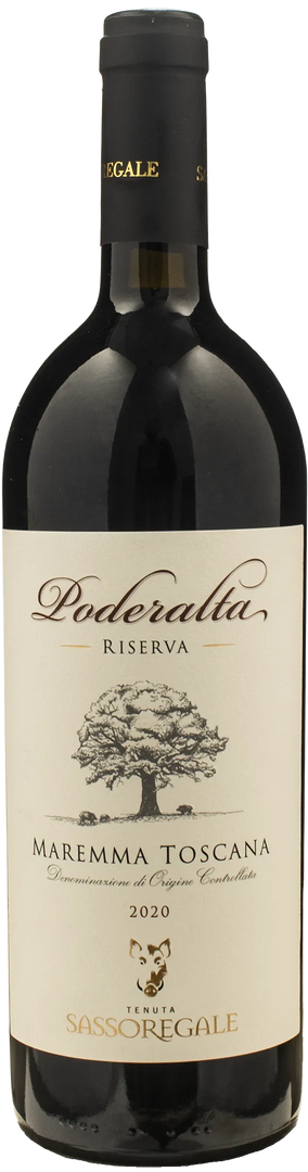 Sassoregale Maremma Toscana Poderalta Rosso Riserva 2020