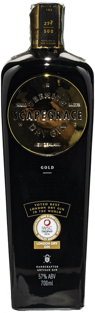 Scapegrace Gold Premium Dry Gin 0.7L