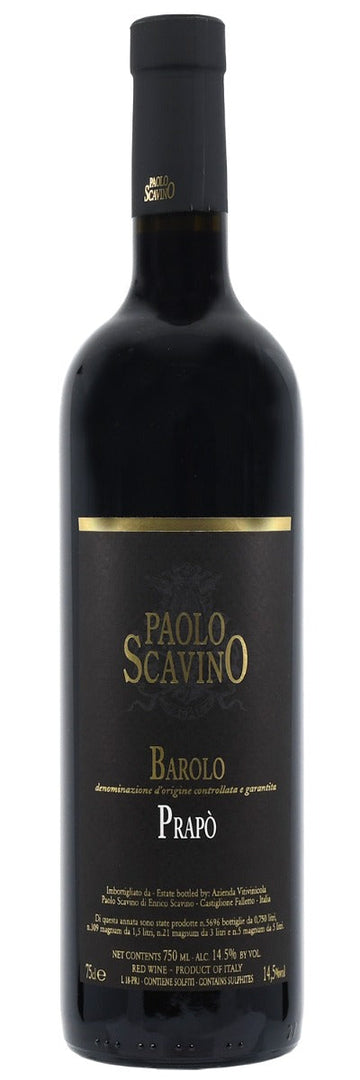 Tenuta Paolo Scavino, Barolo Prapò 2021 - Bottle Hero