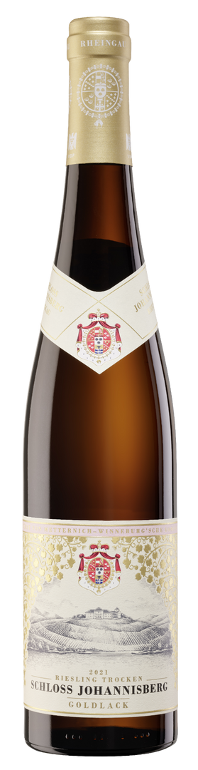 2021 Schloss Johannisberg Riesling Rheingau Goldlack Trocken - Bottle Hero