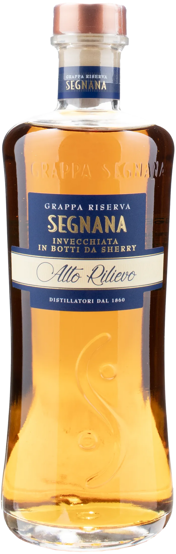 Segnana Grappa Alto Rilievo Invecchiata in Botti di Sherry 0.7L