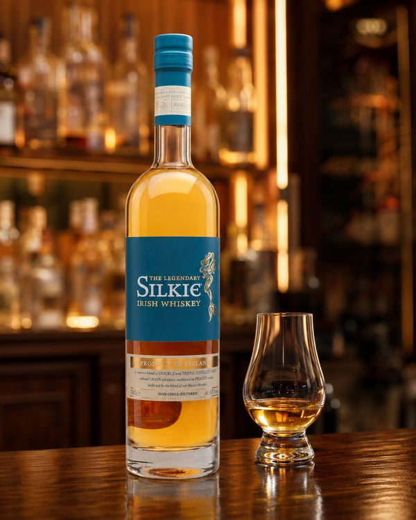 Sliabh Liag Distillers, The Legendary Silkie Irish Whiskey - Bottle Hero