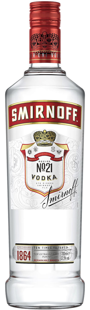 Smirnoff Vodka, Smirnoff No. 21 Vodka Red - Bottle Hero