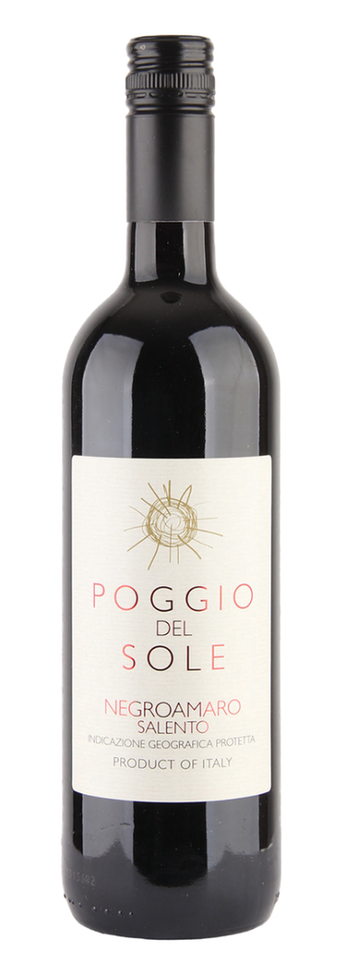Poggio del Sole, Puglia Negroamaro 2025 - Bottle Hero