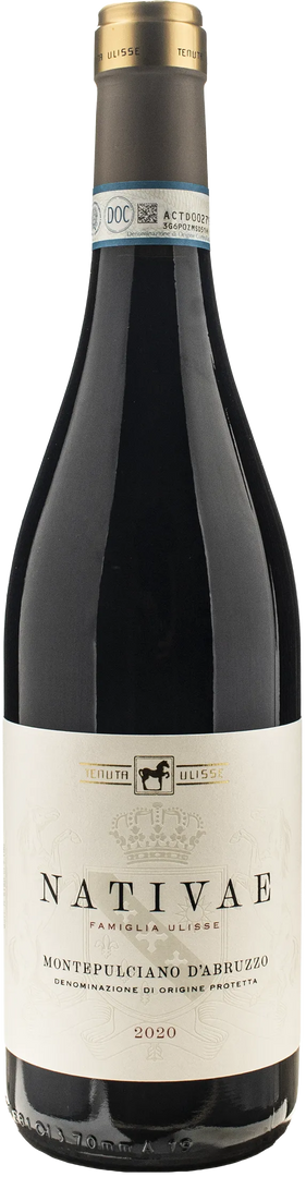 Tenuta Ulisse Montepulciano d'Abruzzo Nativae 2020 - Bottle Hero