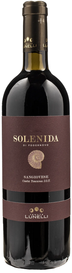 Tenute Lunelli Solenida di Podernovo Costa Toscana Sangiovese 2017 - Bottle Hero