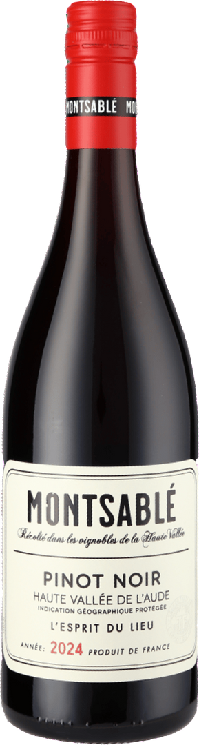 Terres Fidèles, Montsable Pinot Noir, 2024 - Bottle Hero