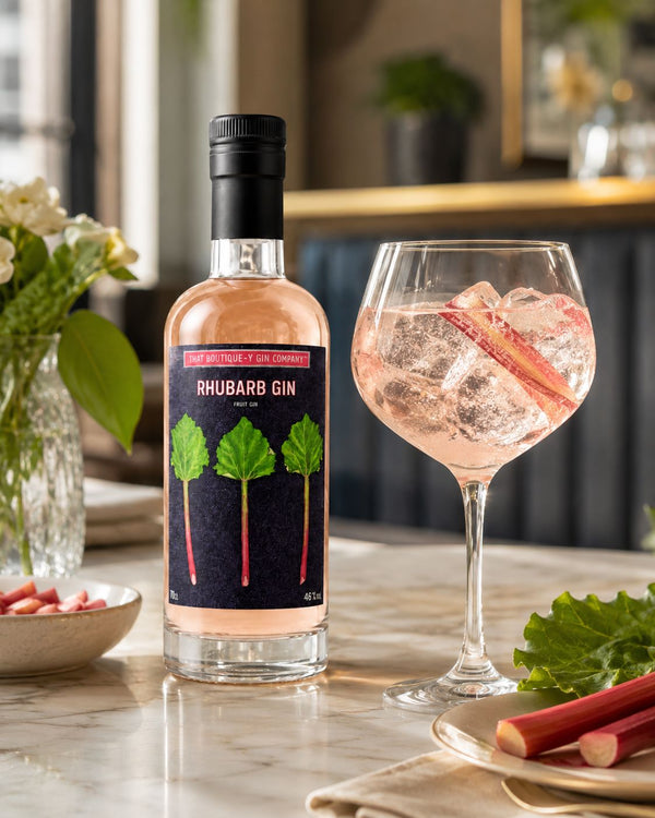 That Boutique-Y Gin Company Rhubarb Triangle Gin 46% - Bottle Hero