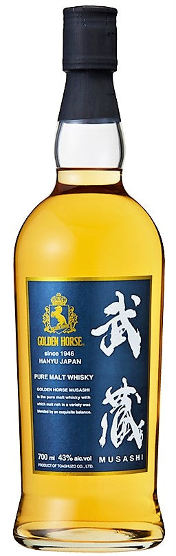 Toa Shuzo, Golden Horse Musashi Pure Malt Whisky - bottlehero.dk