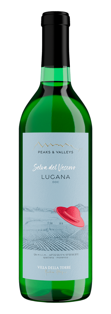Villa della Torre, Lugana Peaks & Valleys Selva del Vescovo 2024 White - Bottle Hero