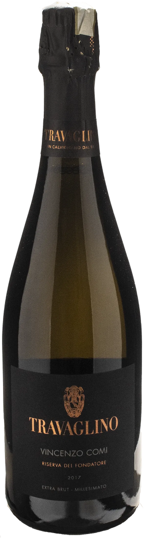 Travaglino Vincenzo Comi Metodo Classico Riserva del Fondatore Extra Brut 2017 - Bottle Hero