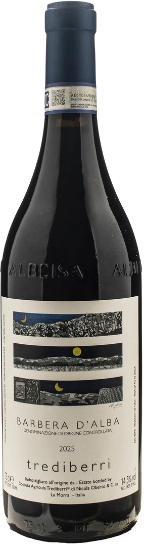 Trediberri Barbera d'Alba 2025 - Bottle Hero