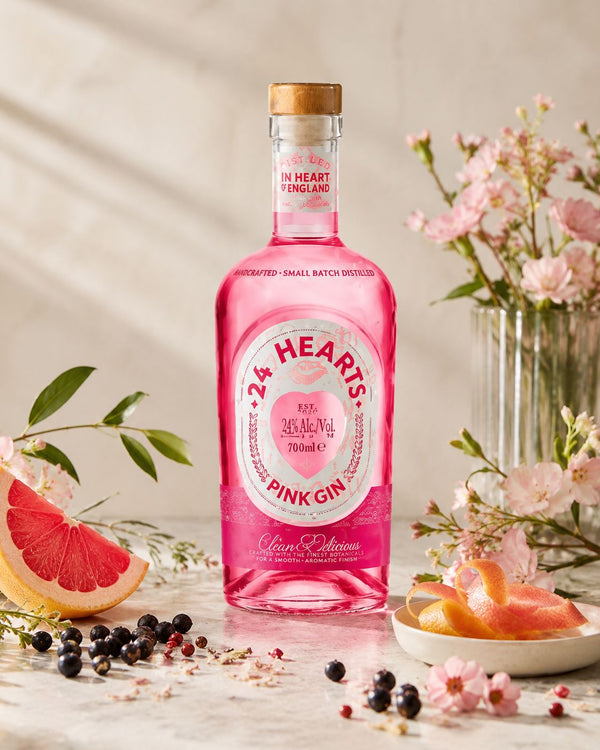Trend Spirits Group, 24 Herbs Pink Gin 40% - Bottle Hero