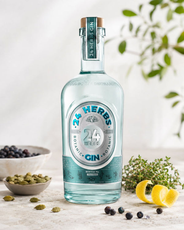 Trens Spirits Group, 24 Herbs Gin 40% - Bottle Hero
