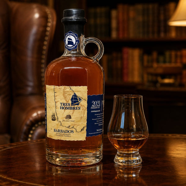 Tres Hombres  2021 Edition #46 Foursquare Barbados 8 Years - Bottle Hero