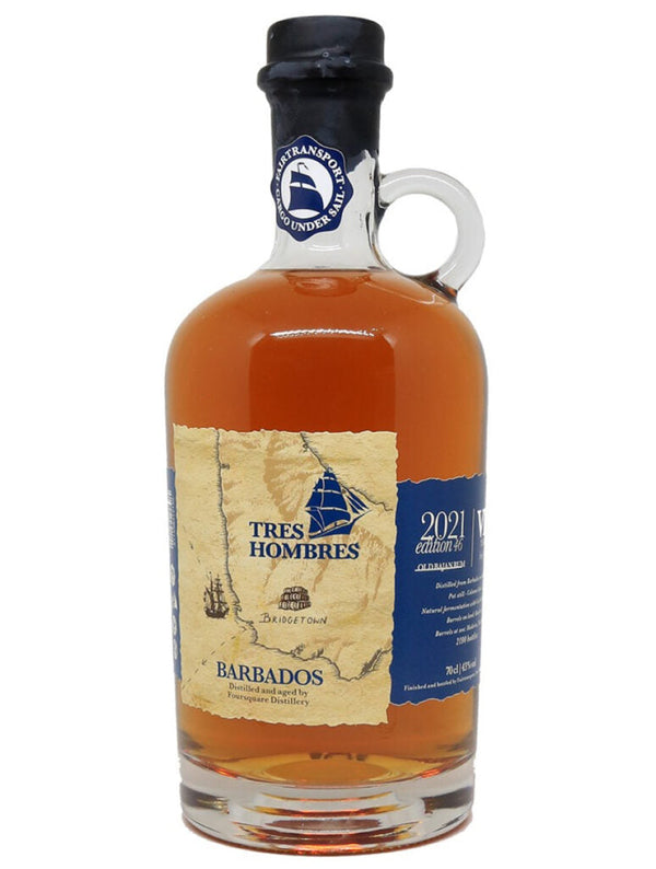 Tres Hombres  2021 Edition #46 Foursquare Barbados 8 Years - Bottle Hero