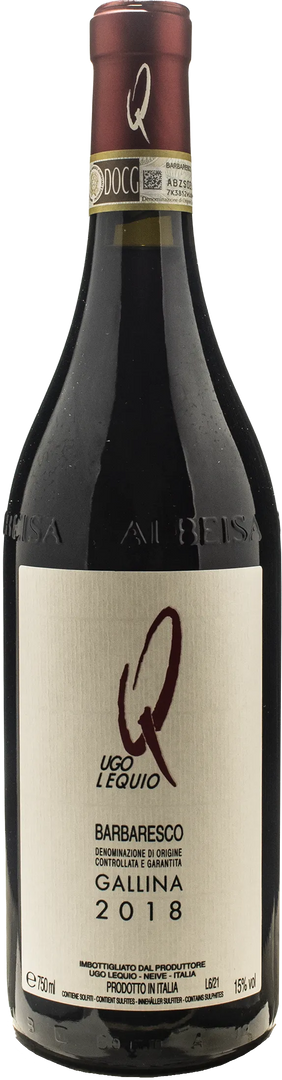 Ugo Lequio Barbaresco Gallina 2018