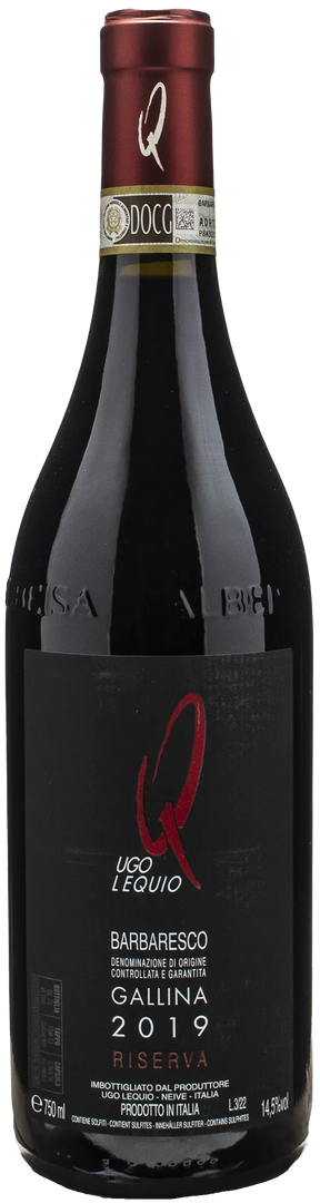 Ugo Lequio Barbaresco Gallina Riserva 2019