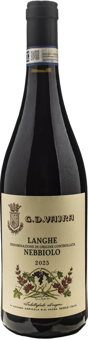 Vajra G.D. Langhe Nebbiolo 2025