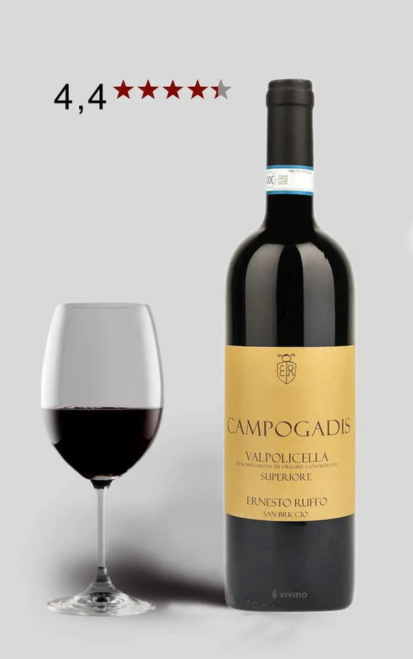 Valpolicella Ernesto Ruffo Campogadis Superiore 2014 - Bottle Hero