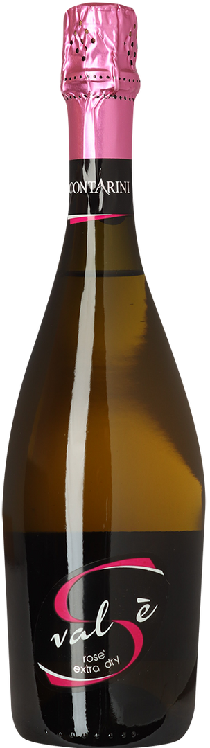 Valsè, Spumante Rosé, Extra Dry, Contarini